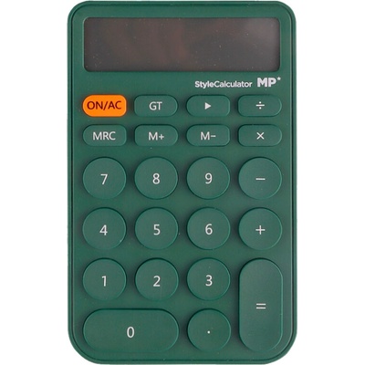 MP kalkulačka MP 12 míst zelená PE033-3 blistr 607059