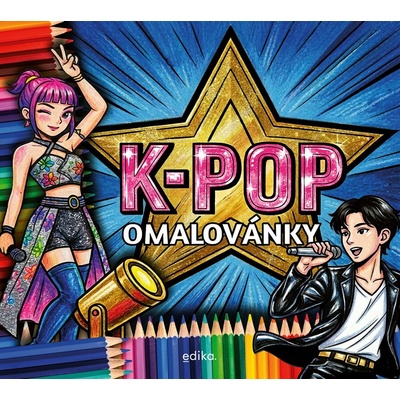 K-pop omalovánky