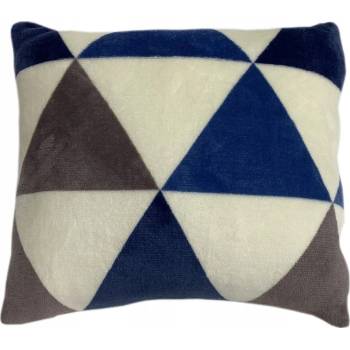 Home Elements mikroplyš trojuholníky 40 x 40 cm