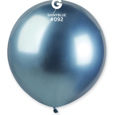 Svet balonku Balónik chrómový modrý 48 cm