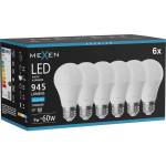 Mexen Nova 6x LED крушка E27, A60, 9W, Студено - 6500K, 945 lm - L100-E27-0965-01x06 (L100-E27-0965-01x06)