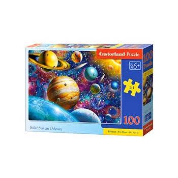 Image 1 of Castorland - Puzzle Solar System Odyssey - 100 piese
