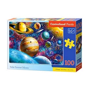 Castorland - Puzzle Solar System Odyssey - 100 piese