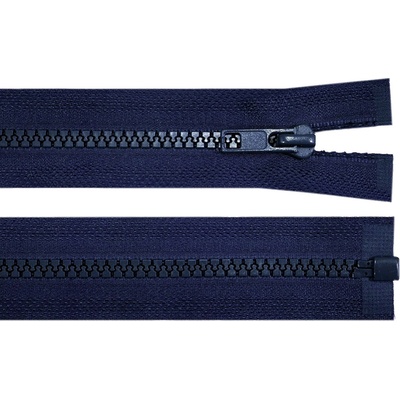 Kostěný zip No 5 délka 35 cm bundový Varianta: 330 modrá tmavá, Balení: 1 ks