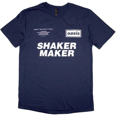 Oasis Shakermaker Tracklisting Navy Blue L Риза (OASTS24MN03)