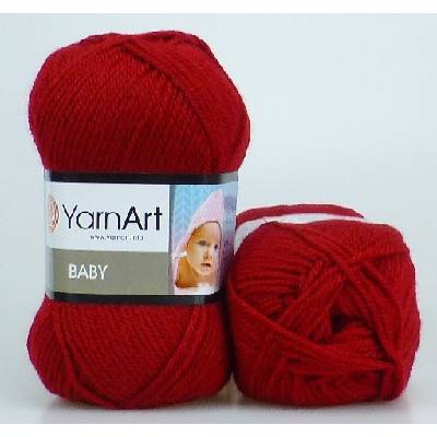 Yarn Art příze Baby 3024 vínová