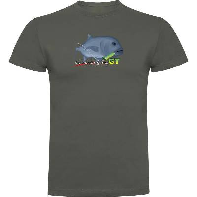 Тениска Kruskis GT Extreme Fishing short sleeve T-shirt - Green (Dark Army Green)