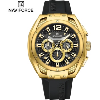 Naviforce Часовници naviforce ma-38612 - Черен / Златен kp38612 (ma-38612)