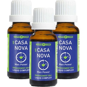  3 x Casa Nova - капки за потентност и уголемяване
