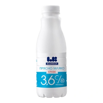 Lb bulgaricum Прясно мляко 3.6% 1л