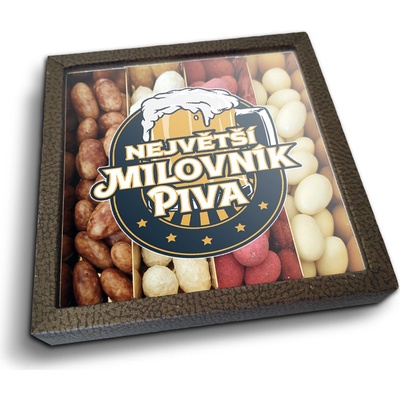 Sablio Mandle v čokoládě Největší milovník piva 4x 80 g