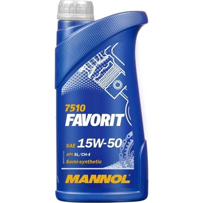MANNOL 7510 Favorit 15W-50 1 l