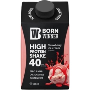 Born Winner High Protein Shake | 40 g of Protein [500 мл] Ягода