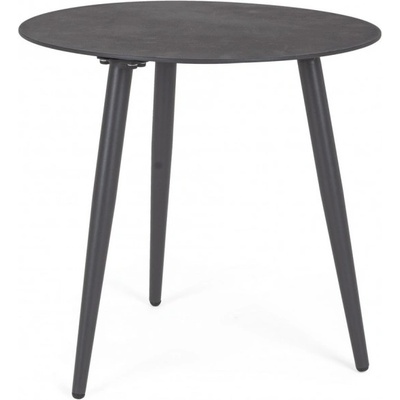 Bizzotto РИДЛИ КРЪГЛА ХОЛНА МАСА, ТЪМНОСИВА yk13 d50 (0662701)