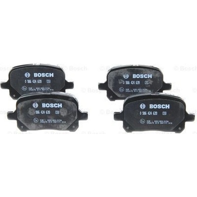 Sada brzdových platničiek kotúčovej brzdy BOSCH 0 986 424 639