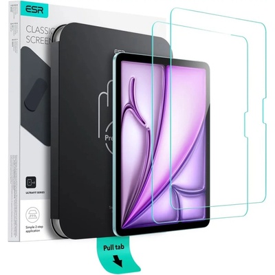 ESR - (2 опаковки) UltraFit протектор за екран от закалено стъкло - iPad Air 13 (2024) / Air 13 (2025) - прозрачен