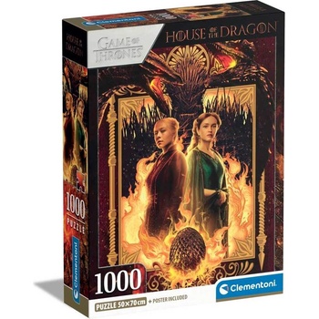 Clementoni 1000ч. Пъзел House of The Dragon
