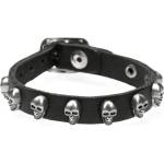 Black & metal гривна Черепи мини - bwz-713
