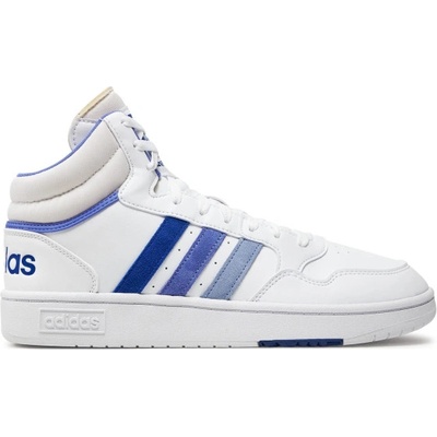 adidas Hoops 3.0 Mid cloud white/blue spark/semi cobalt blue – Zbozi.Blesk.cz