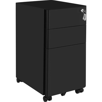 Jobi Kancelářský kontejner - kov, černá – Zbozi.Blesk.cz