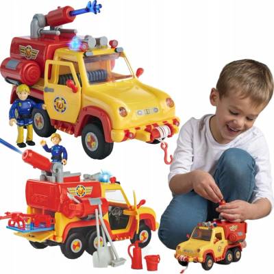 Simba Sam Hasičské auto Venus 2.0 s figurkou