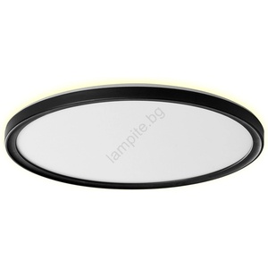 PREZENT 27317 -LED Таванно осветително тяло за баня CORDIA LED/30W/230V IP54 Ø 50 cm черно (27317)