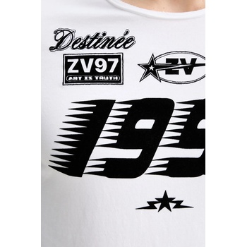 Zadig&Voltaire Памучна блуза с дълги ръкави zadig&voltaire (jmts01744)