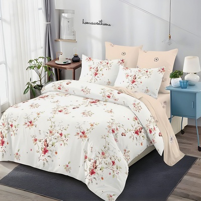 EmonaMall Двулицево спално бельо EmonaMall, 6 части - Модел S17720 (S17720-33333d)