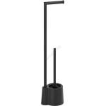 WENKO 23804100 - Четка за WC AVOLA 13x70 см, неръждаема стомана/черна (WE0046)