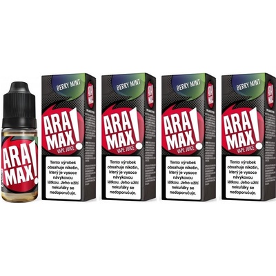 Aramax 4Pack Berry Mint 4 x 10 ml 12 mg