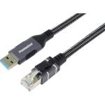 PremiumCord Кабел usb-a 3.2 - lan rj45, 10/100/1000, 1 м, черен kunet1 (kunet1)