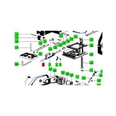 Festool Kabel AP 85 E DIN-H05 RN-F zel (457600) náhradní díl