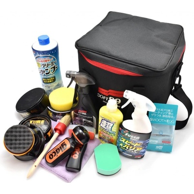 Soft99 Premium Kit Dark & Black + Products Bag