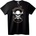 NOONEBRAND Тениска Мотоциклетен Череп с Гаечен Ключ - 5XL, Black