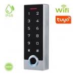 S4A S4A-TF2EM-W Tuya - 3-6cm, външен монтаж, Wiegand 26, клавиатура, пръстов отпечатък, WiFi, Tuya Smart самостоятелен контролер, RFID 125kHz (S4A-TF2EM-W Tuya)