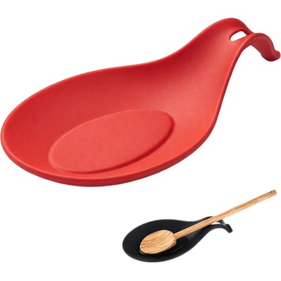 Banquet Silikonová odkládací miska 23 x 11,5 x 2,5 cm Culinaira red