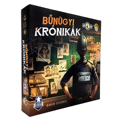 Asmodee Lucky Duck Games Криминални хроники кооперативна настолна игра за 1-4 играчи (LDG10001)