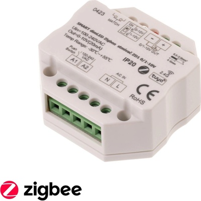 Stmívač SMART dimLED ZIGBEE ZD1 0/1-10V - Stmívač SMART dimLED ZIGBEE ZD1 0/1-10V TL-065506 065506