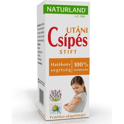 Naturland Успокояващ стик при ухапване от насекоми - С етерични масла, 10 ml (011554 NTRL)