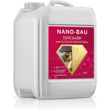 NANO BAU Nano-BAU Čistič Dlažby - prípavok na čistenie zámkovej dlažby a betónu Objem:: 2L
