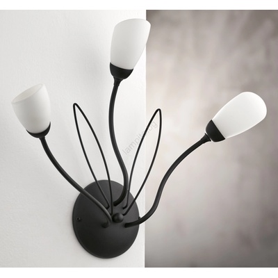 JUPITER 2059 - Стенно осветително тяло GLORIOSA 3xG9/14W/230V, черно (10702059)