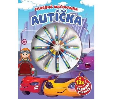 Farebná maľovanka autíčka