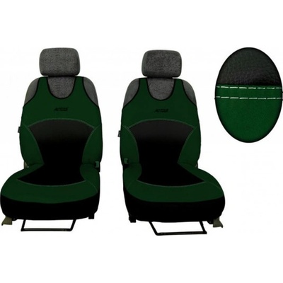 Autopoťah Pok-ter Autotričká Active Sport Alcantara A zelené Alcantara-koža
