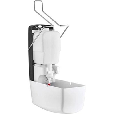 RULOPAK Диспенсър за дезинфектант на гел Rulopak, 1 L, лакътен, бял (5070200070)