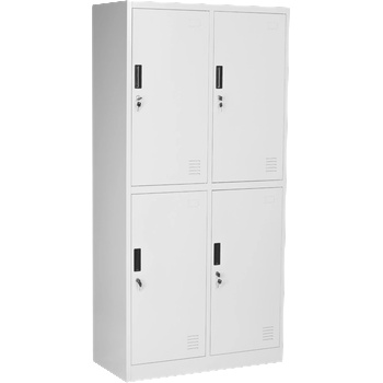 Carmen Метален шкаф Carmen CR-1251 J - сив (3580027)