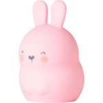 Saro Нощна силиконова лампа Saro Baby - Little Bunny, Pink (37483) - baby