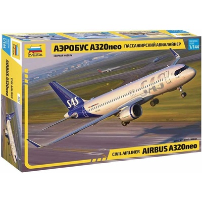 NEO Zvezda Airbus A320 Model Kit letadlo 7037 1:144