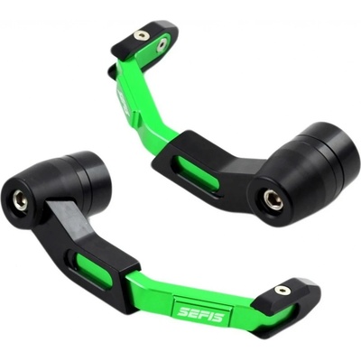 SEFIS Protech CNC chrániče páčok Kawasaki Farba chráničov páčok Čierna