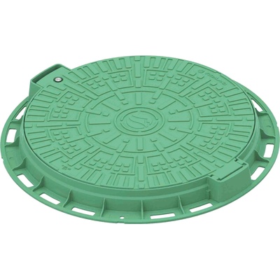 Standartpark guľatý poklop 800 mm zelený