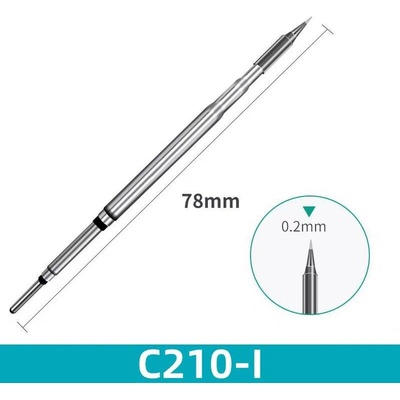 C210-I integrovaný pájecí hrot – ultra jemná špička